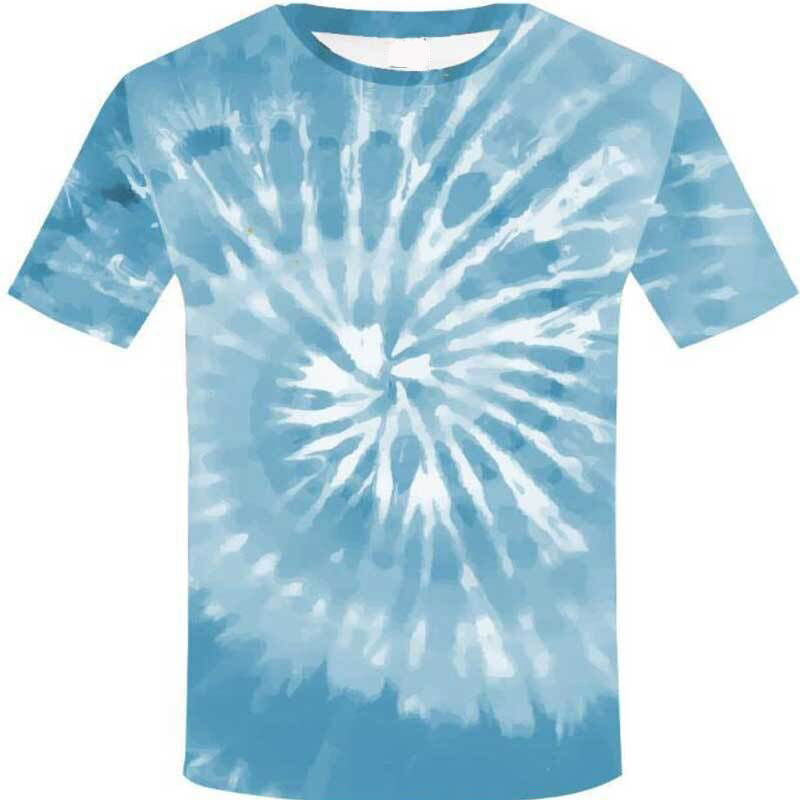 T-shirt coloré tie-dye pour jeunes