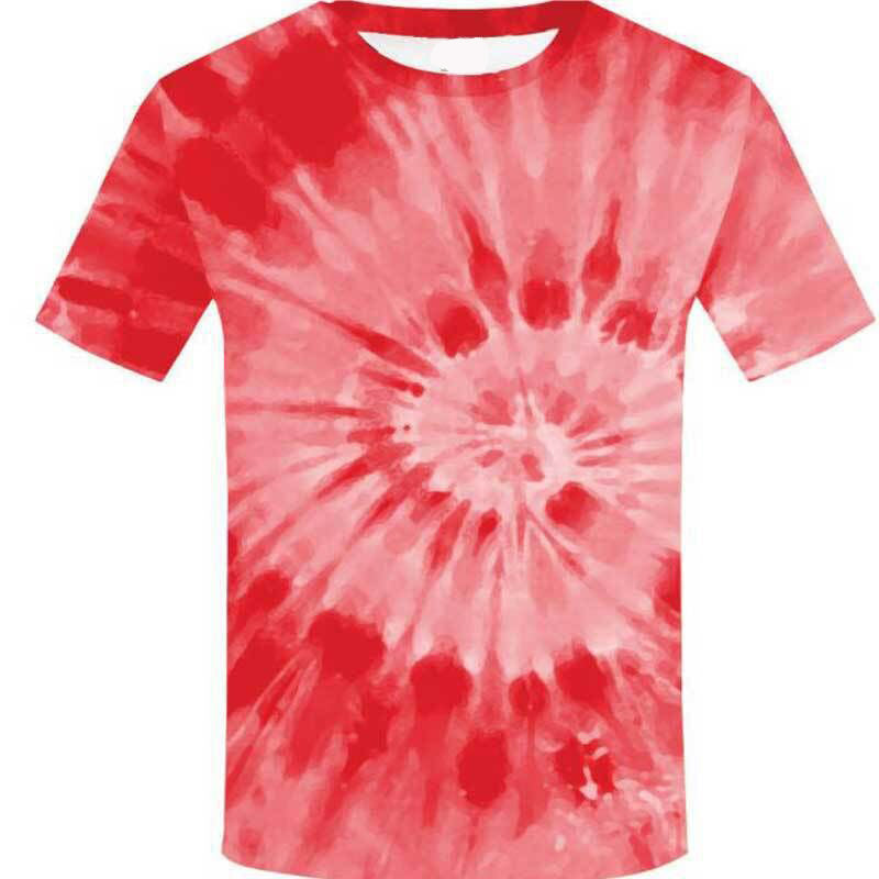 T-shirt coloré tie-dye pour jeunes