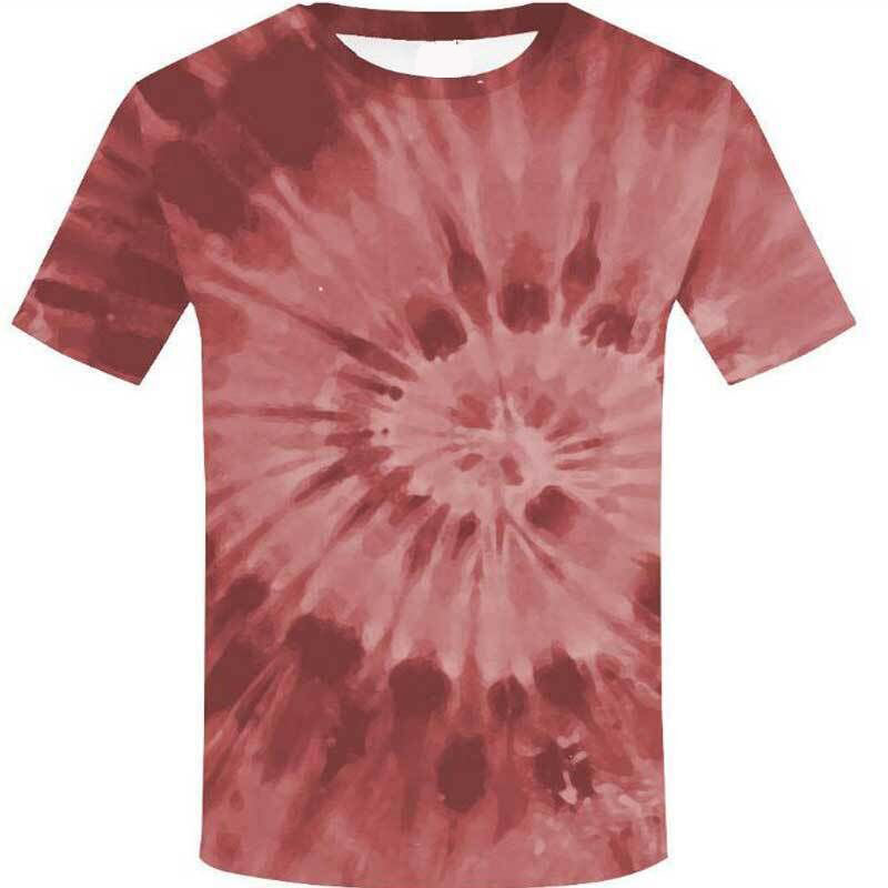 T-shirt coloré tie-dye pour jeunes