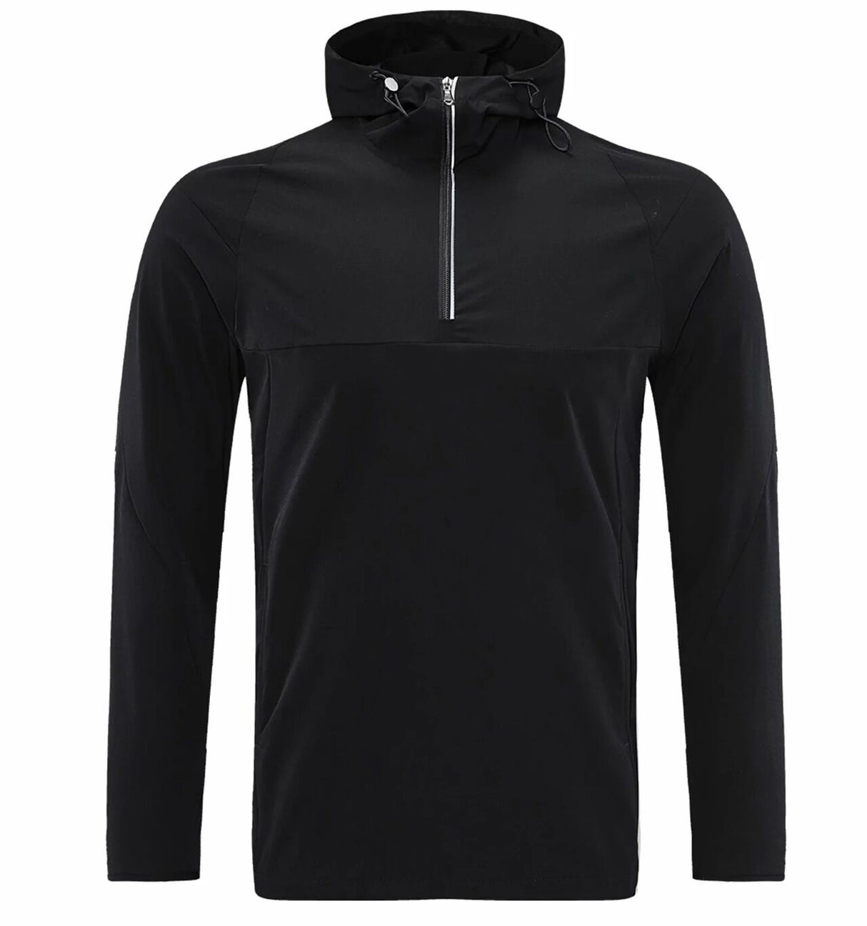 1/4 Zip Pullover Jacket With Pockets