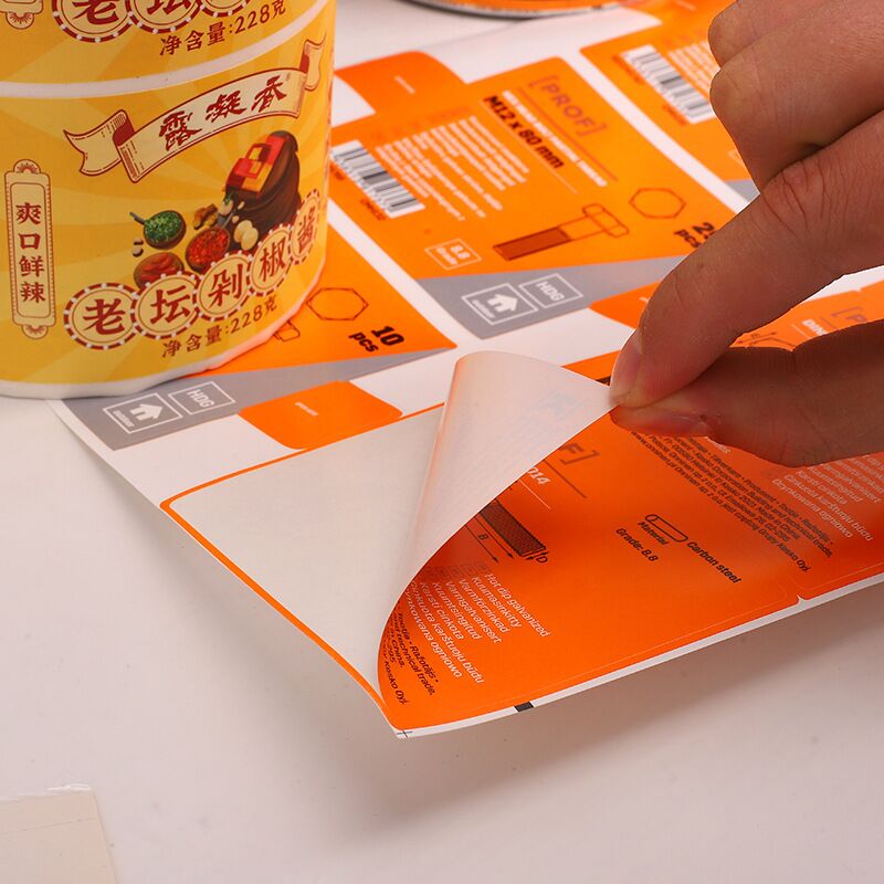 Autocollants de qualité alimentaire