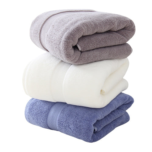 Serviettes de bain 100 % coton