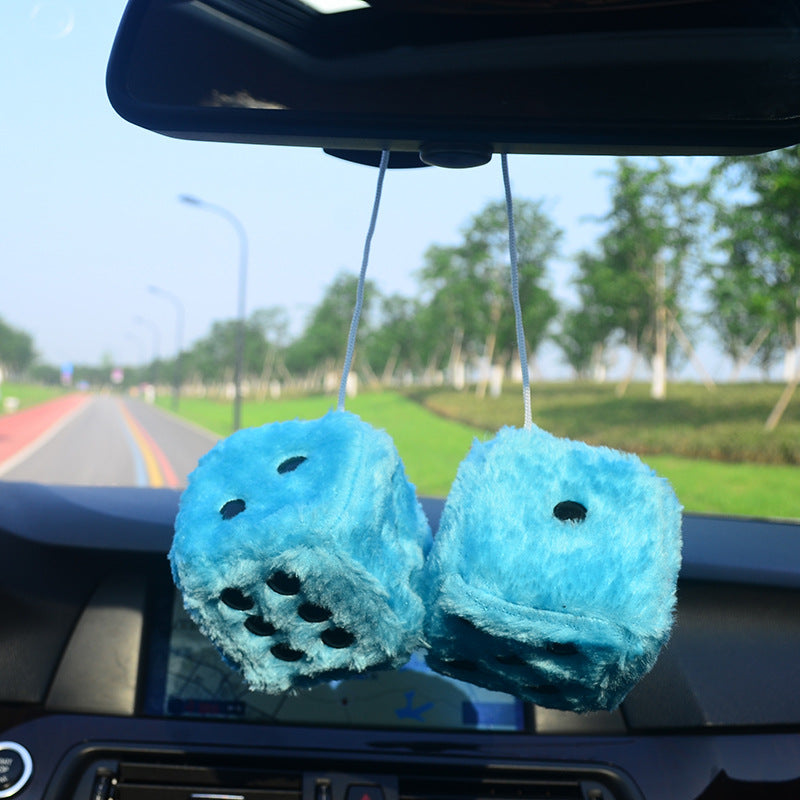 Hanging Fuzzy Dice For Car