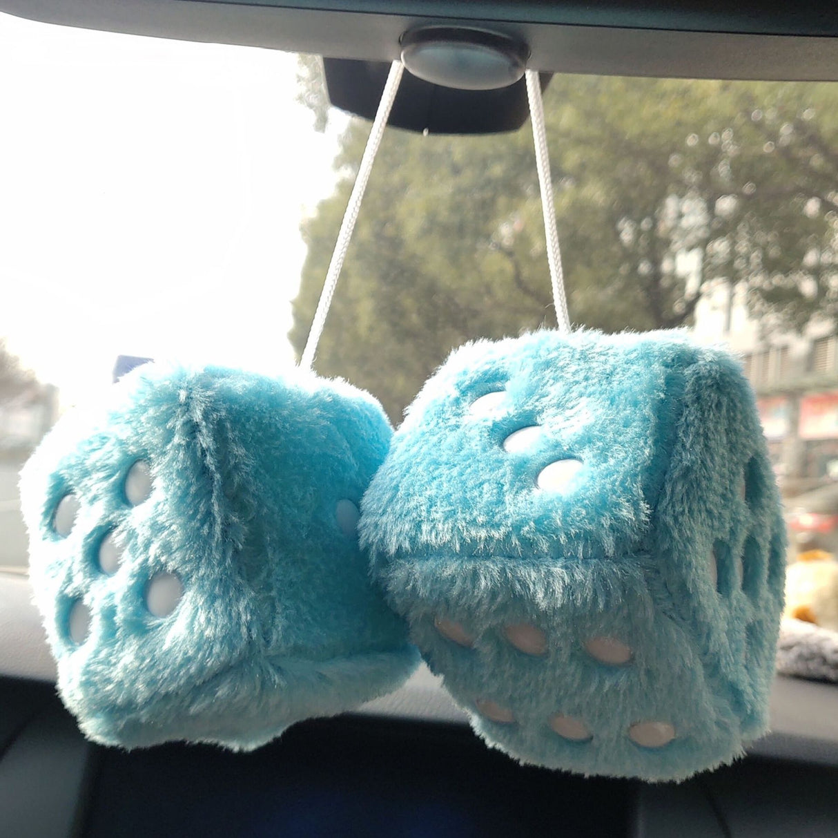 Hanging Fuzzy Dice For Car