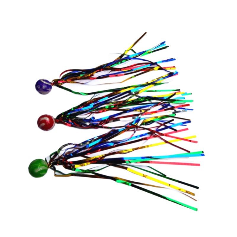 20 - piece 25cm Ribbon Bouncy Balls - Yorkn Inc✅