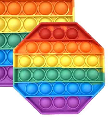 Jouet à presser en silicone