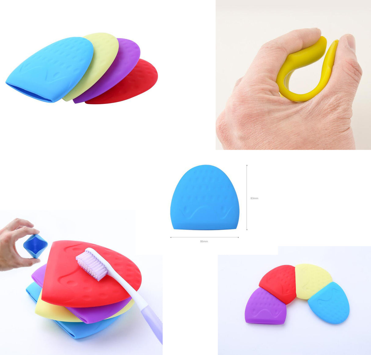 Tasse de voyage de poche en silicone