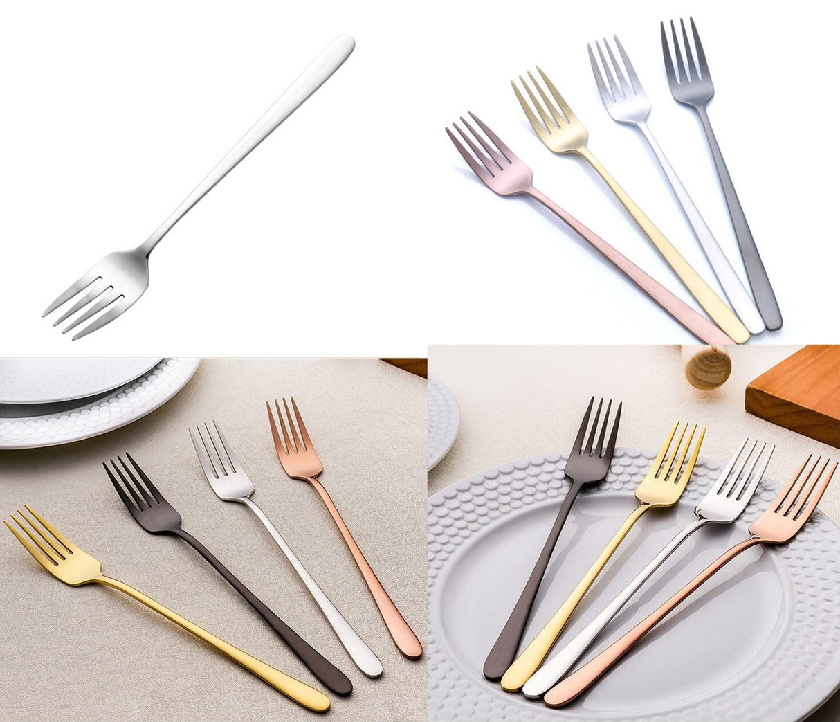 Stainless Steel Silver Forks