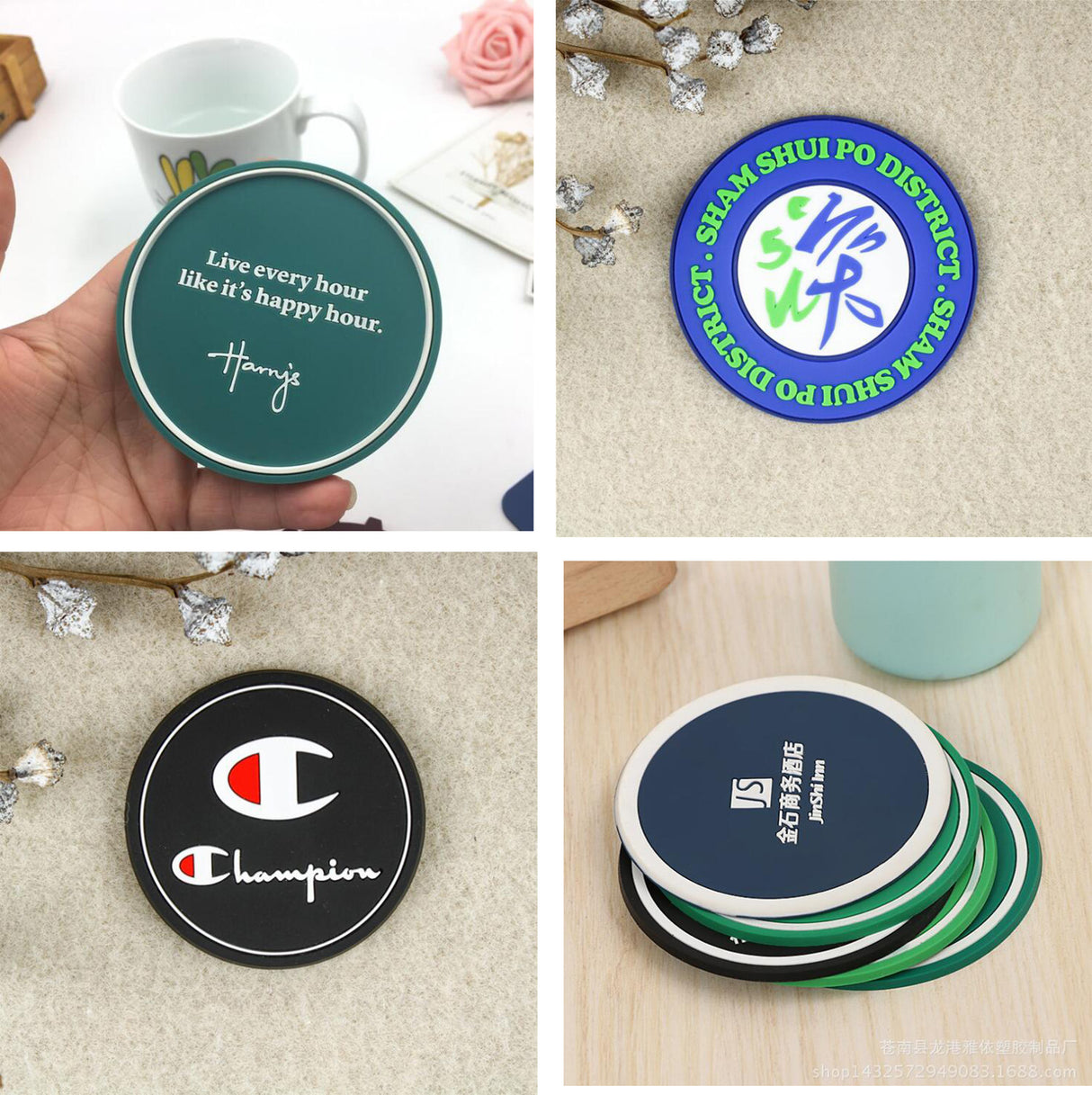 Dessous de verre pour table à manger