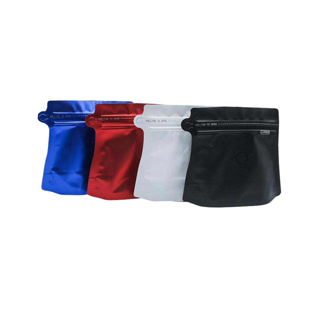 Sac à café avec valve et fermeture à glissière