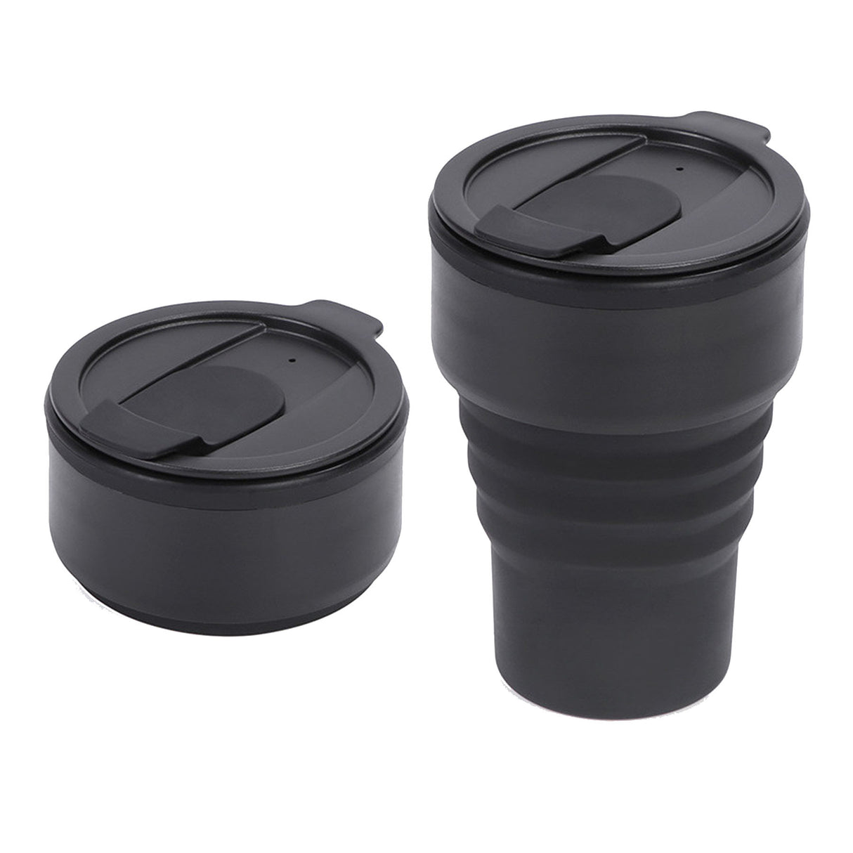 Tasse de voyage pliable en silicone