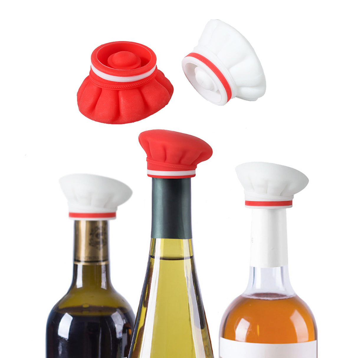 Bouchons de vin réutilisables