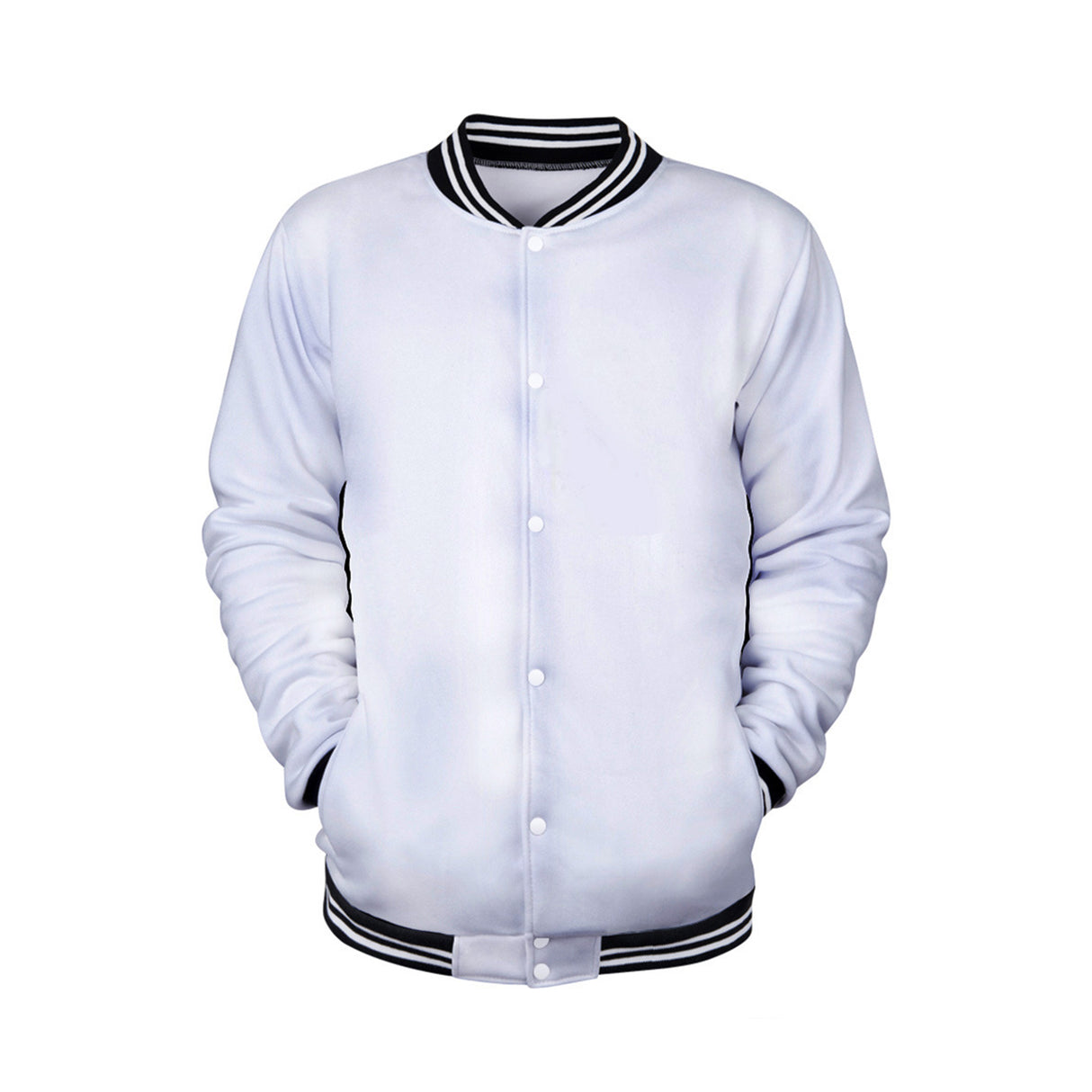 Veste de baseball en polaire