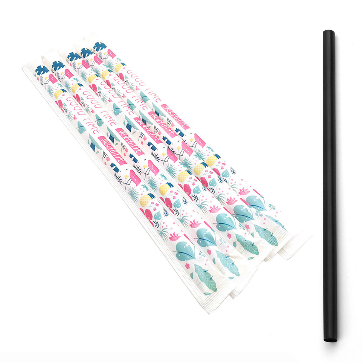 Paille jetable - Par bateau