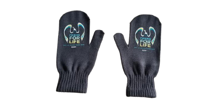 Mitaines avec bandes réfléchissantes