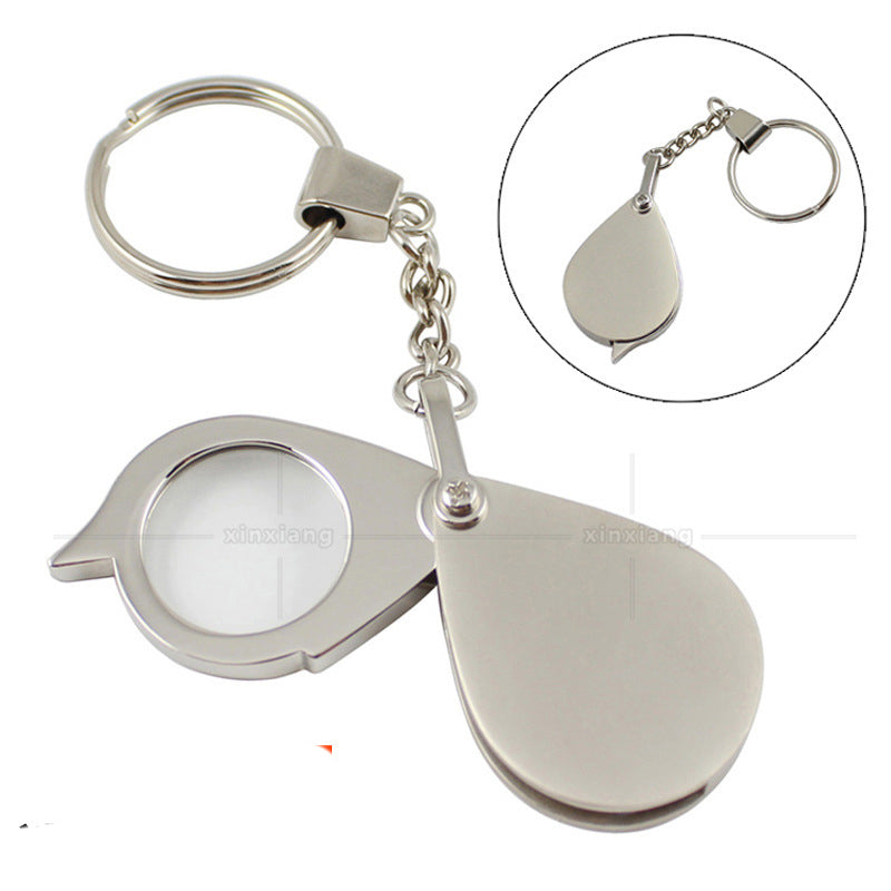 Loupe de poche porte-clés 10x