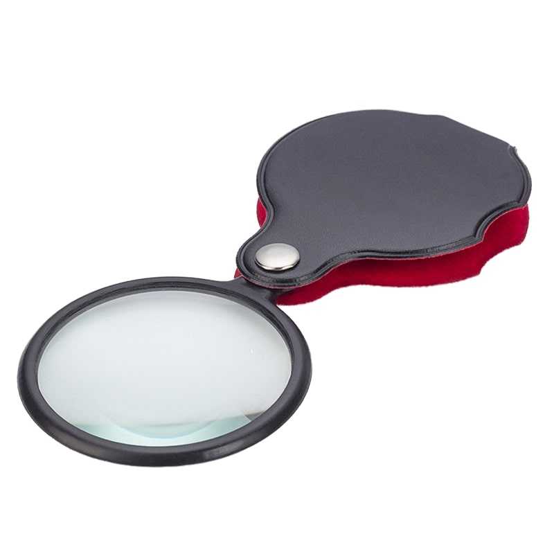 Loupe de poche pliable de 60 mm