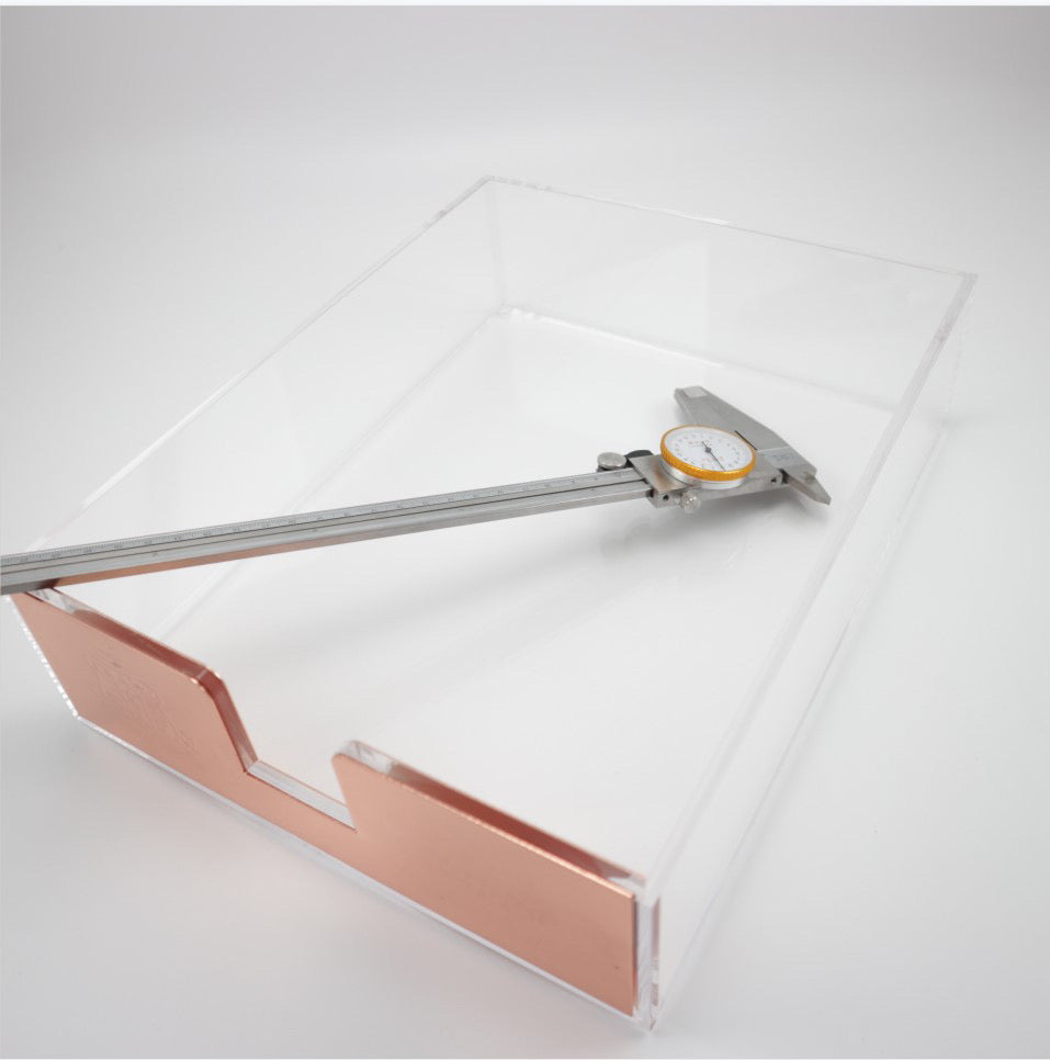 Plateau en acrylique pour la maison