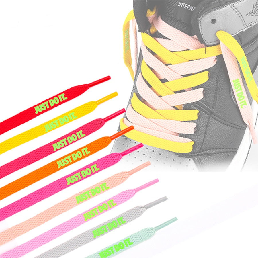 Lacets plats à une seule couche