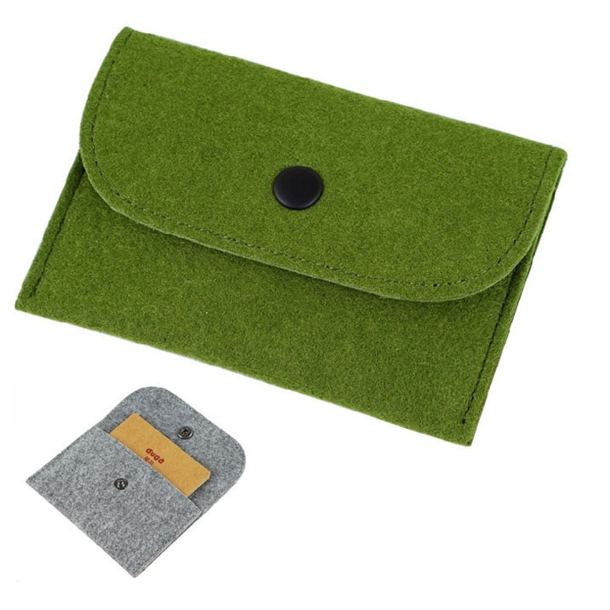 Pochette en feutre pour casque, porte-monnaie, porte-cartes pour femme
