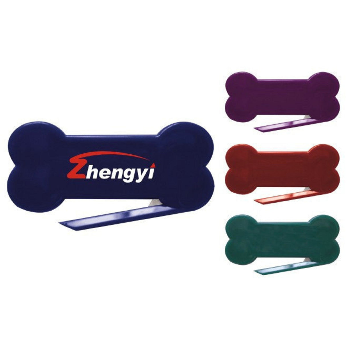 Coupe-papier en forme d'os