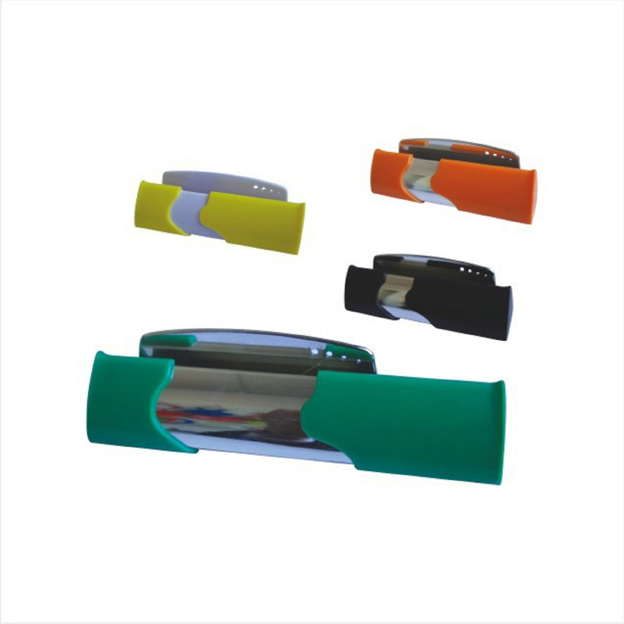 Porte-cartes de visite rétractable