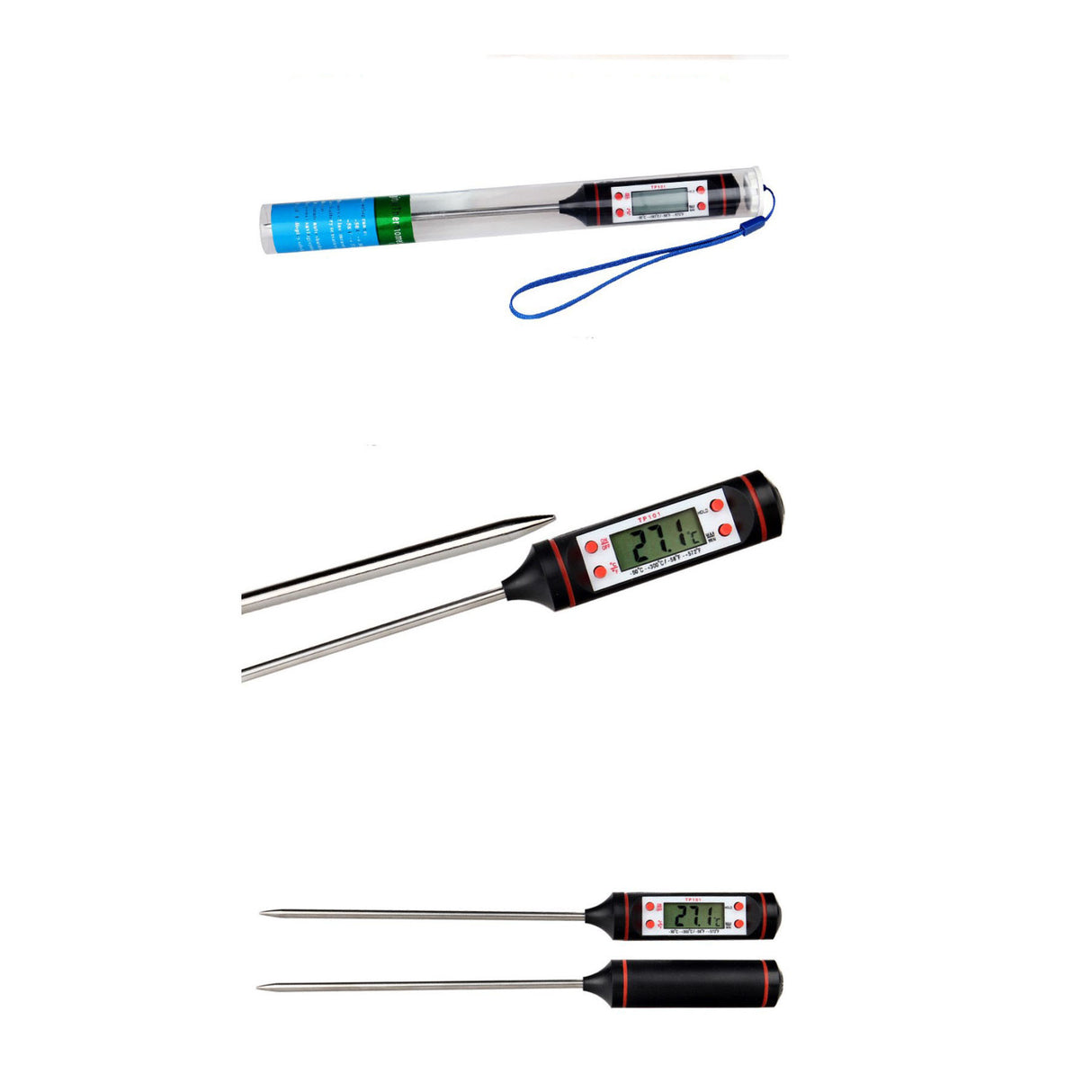 Thermomètre de cuisson à lecture instantanée