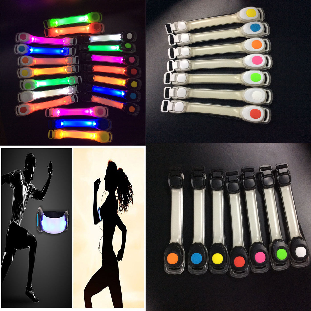 Led Running Wristbands Armband Belt