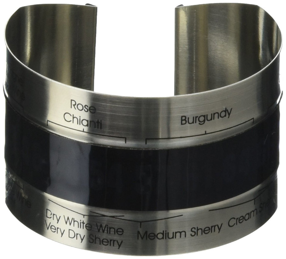 Thermomètre pour bouteille de vin en acier inoxydable