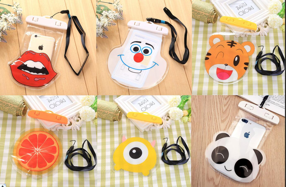Cartoon Waterproof Phone Bag