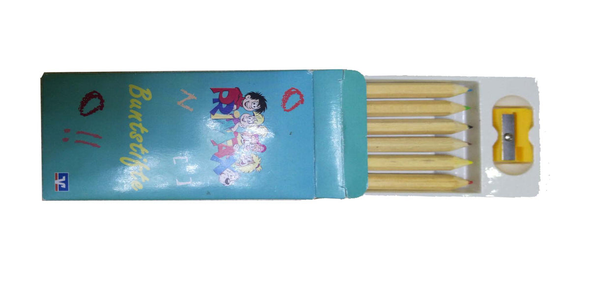 boîtes à crayons de couleur