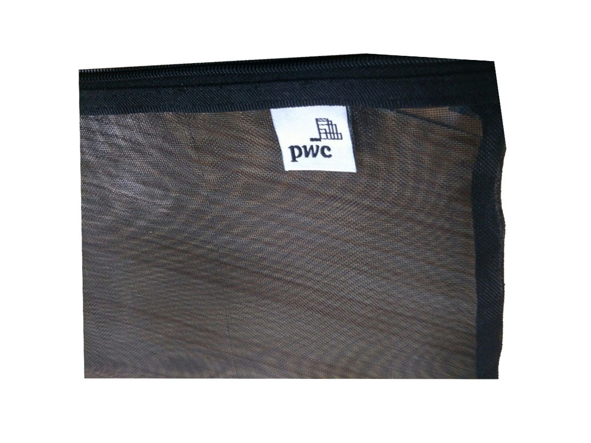 Sac en filet à fermeture éclair