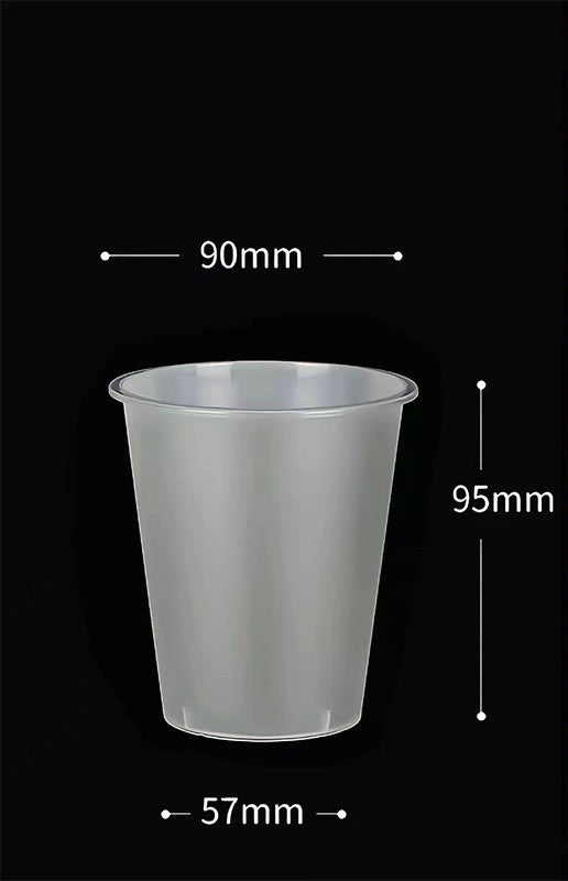 Gobelet de fête en plastique givré de 12 oz