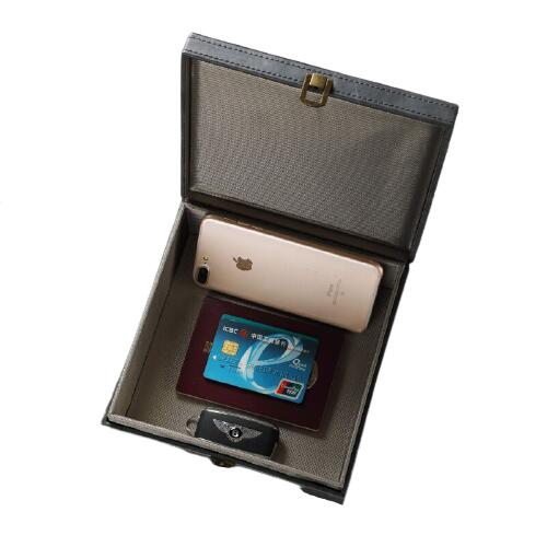 Boîtier de protection pour porte-clés en fibre Faraday