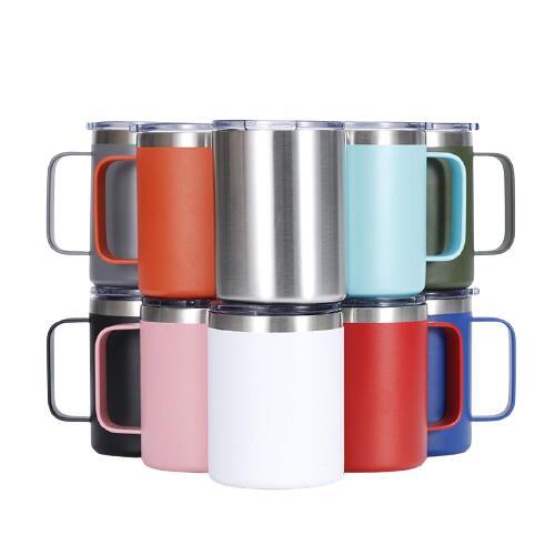 Tasse isotherme en cuivre avec revêtement en poudre de 14 oz