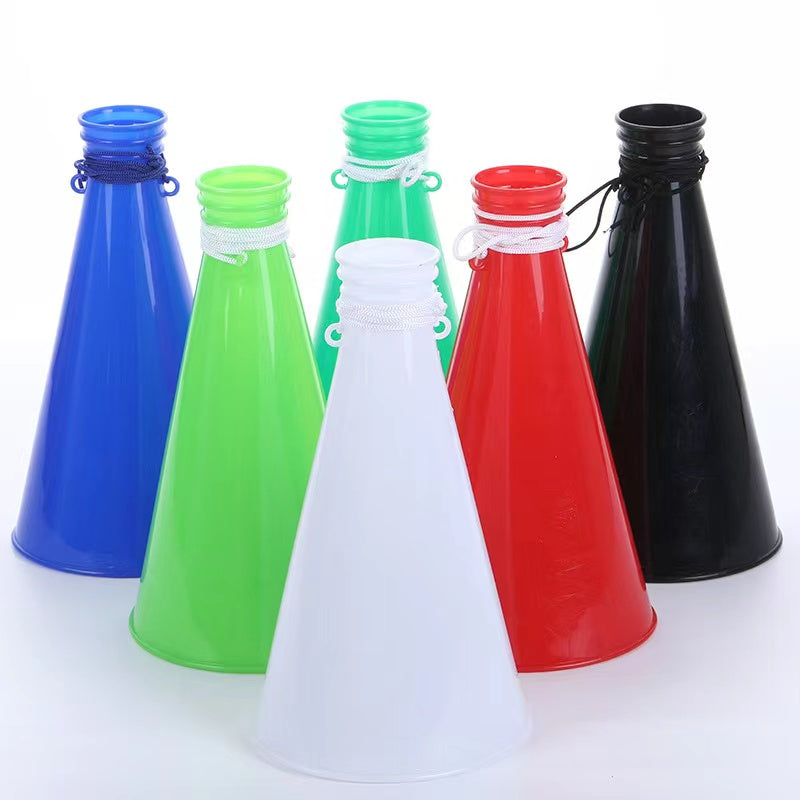 Mégaphone joyeux en plastique