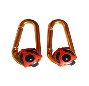 Boucle d'alpinisme avec lumière