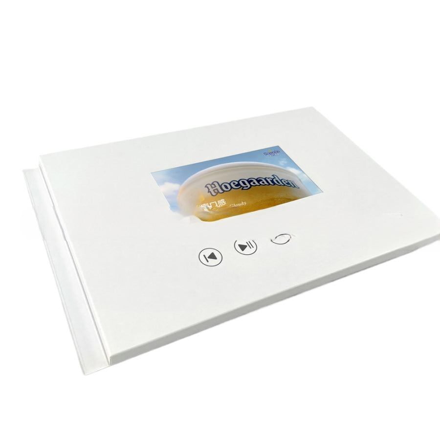 Brochure/carte vidéo 4,3"