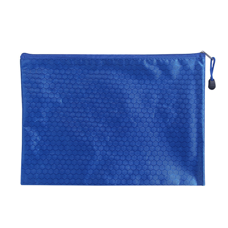 Sac à fermeture éclair format A4 avec lignes de football