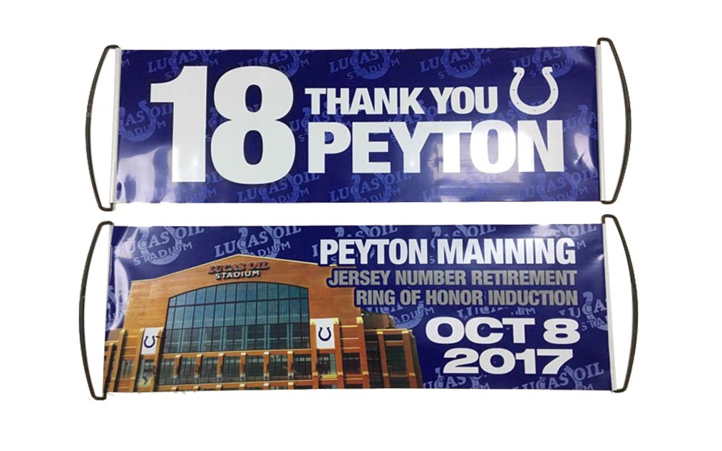 Bannière déroulante portable