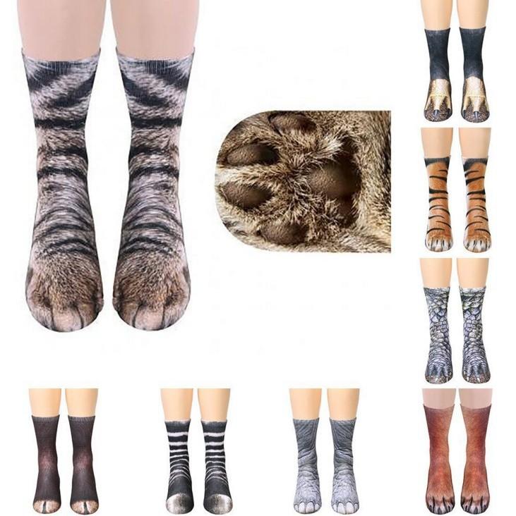 Chaussettes d'animaux imprimées en 3D