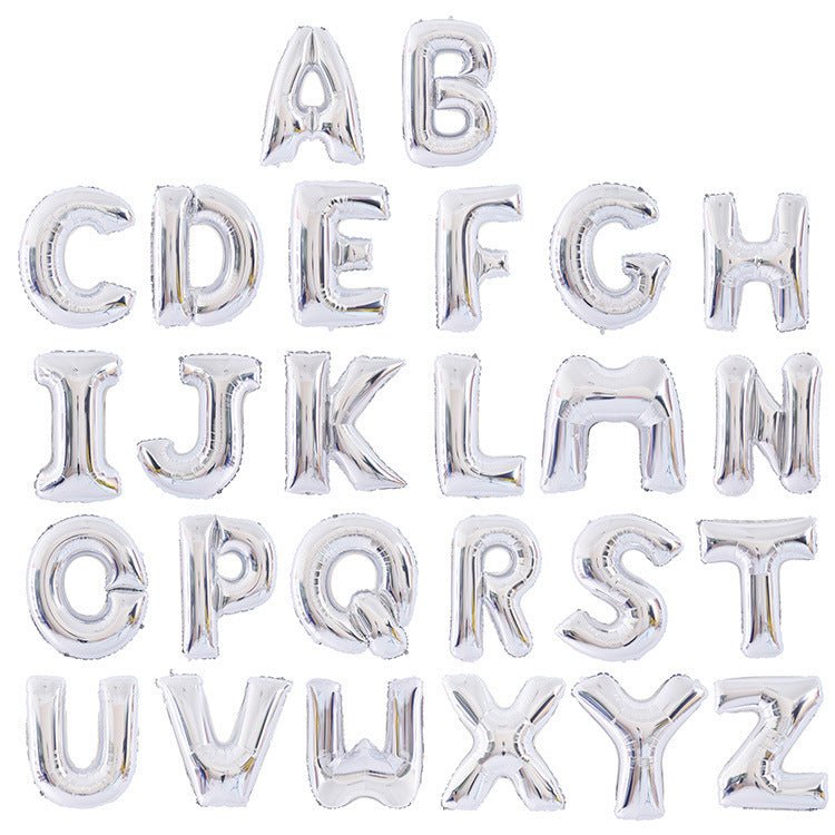 32 Inch Letter Balloon - Yorkn Inc✅