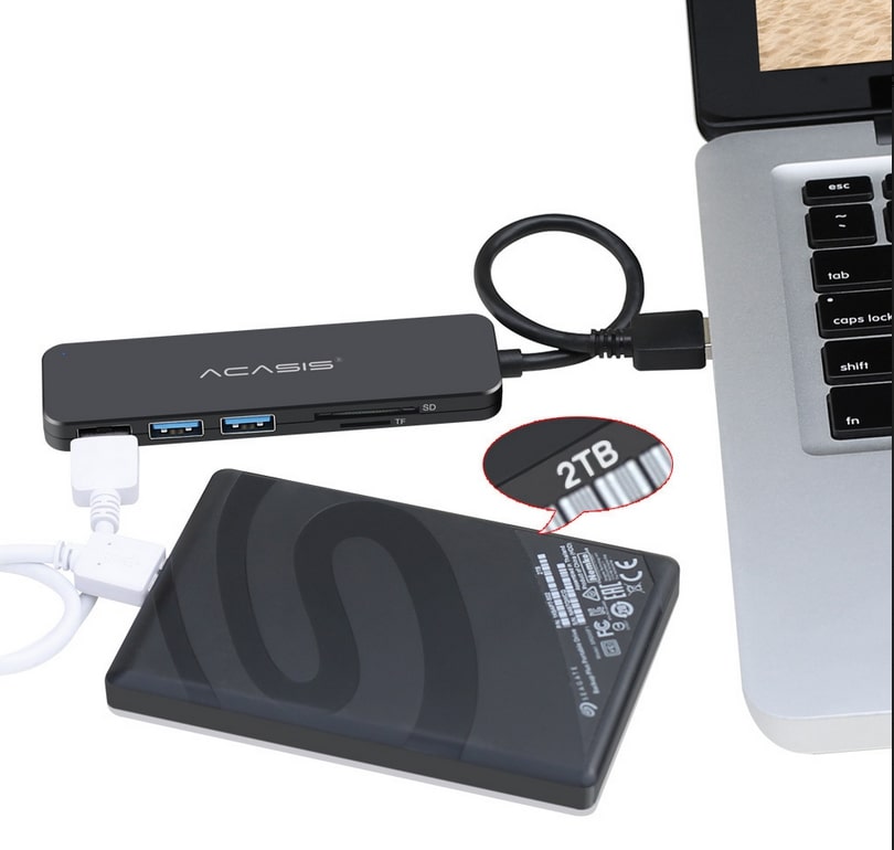 Séparateur de ports USB 3.04 Acasis/Acasis