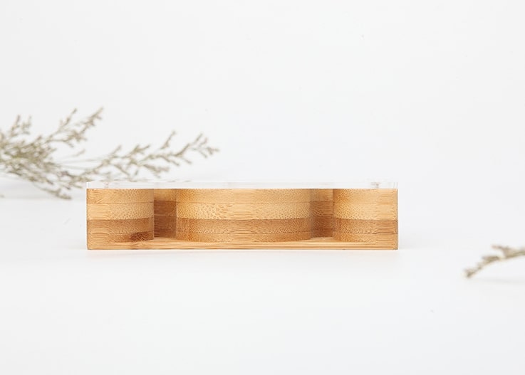 Support de téléphone en bambou