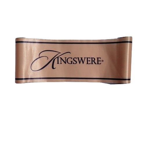 Cinta de raso para la ceremonia de inauguración