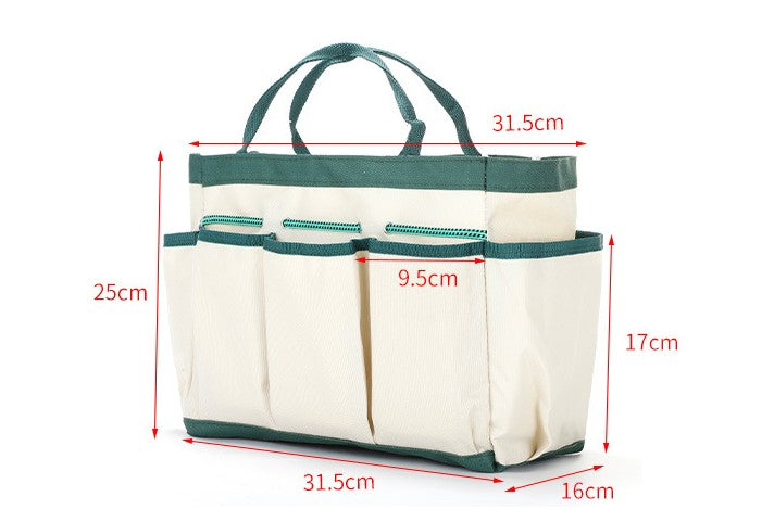 Sac de rangement pour outils à main avec 9 poches