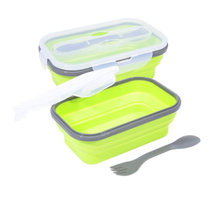 Boîte à lunch pliable et étanche