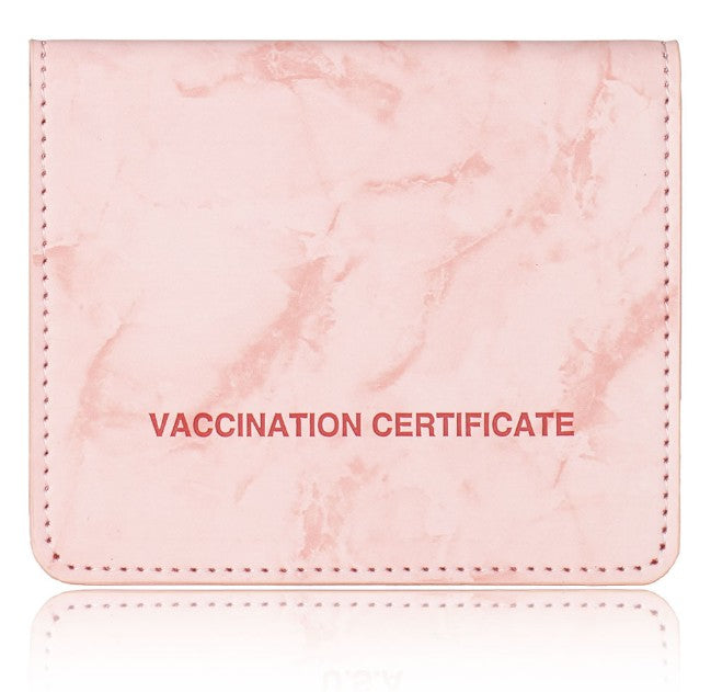 Porte-carte de vaccination en polyuréthane