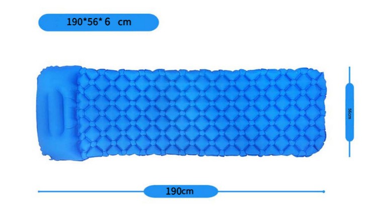 Matelas de couchage humide pour le camping