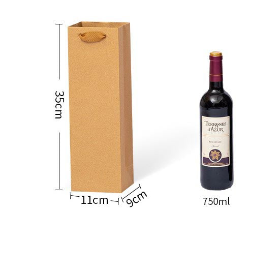 Sacs en papier kraft longs